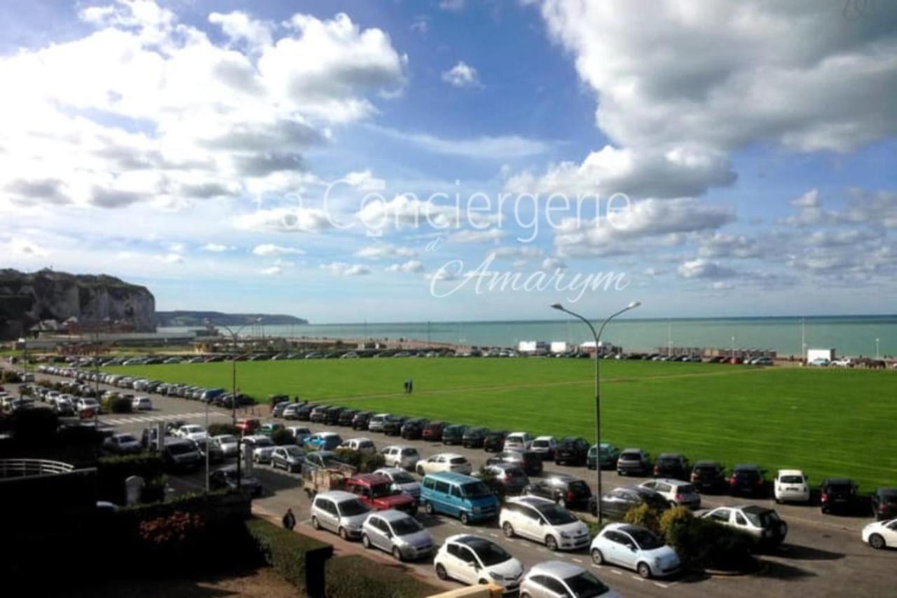 Dg 09 - Dieppe Pied Plage Vue Mer Kültér fotó