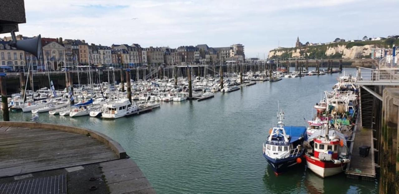 Dg 09 - Dieppe Pied Plage Vue Mer Kültér fotó