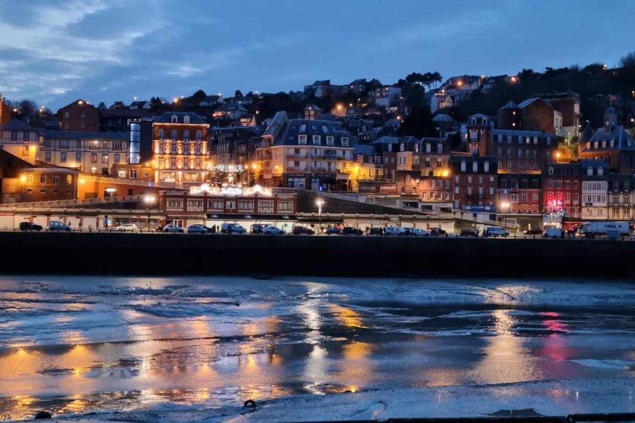 Dg 09 - Dieppe Pied Plage Vue Mer Kültér fotó